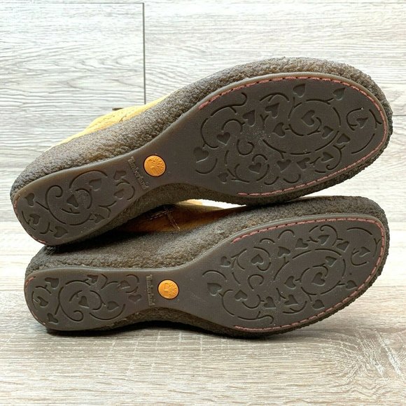 Timberland Women Lynton 6" Zipper Ankle Boot Brown Rust Nubuck Leather Sz 7.5 M - Picture 9 of 10